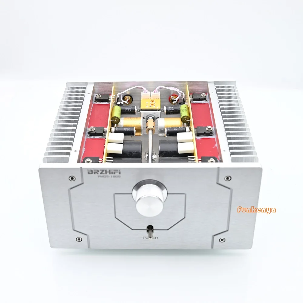 Hood 1969 Pure Class A Усилитель мощности 10 Вт * 2 Ламповый усилитель Качество Чистый звук