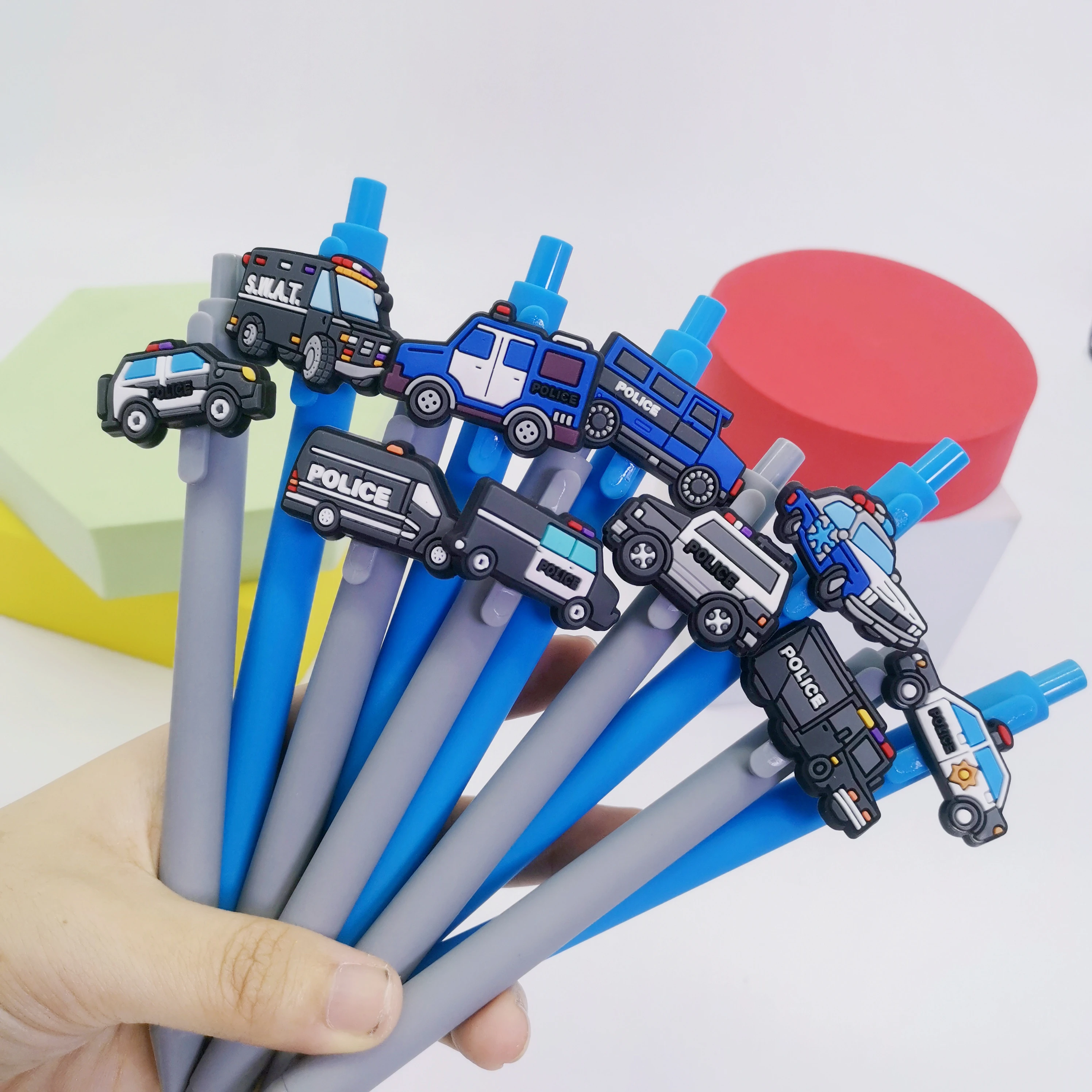 

Набор шариковых ручек Полицейские машины