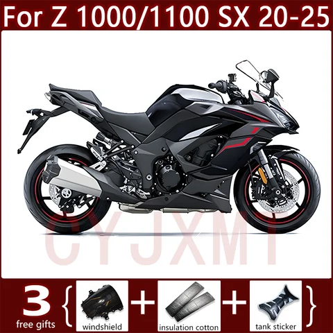 Новый комплект обтекателей для мотоцикла Kawasaki Z1000SX 2020 2021 2022 2023 2024 2025 Обтекатели Ninja Z 1000 1100 SX 20-25 Корпус кузова