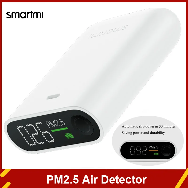 Оригинальный портативный детектор воздуха Smartmi PM2.5 PM 2 5 миниатюрный