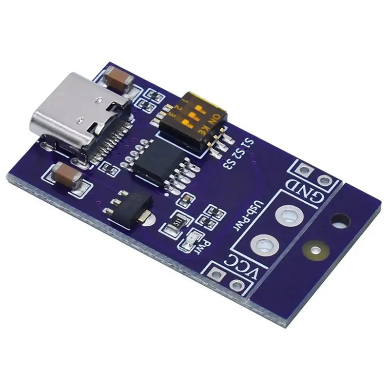 Фото Высококачественный модуль-детектор USB-PD (5X Type-C QC AFC PD2.0 PD3.0) для обнаружения мошеннических схем и изменения питания ноутбуков №4