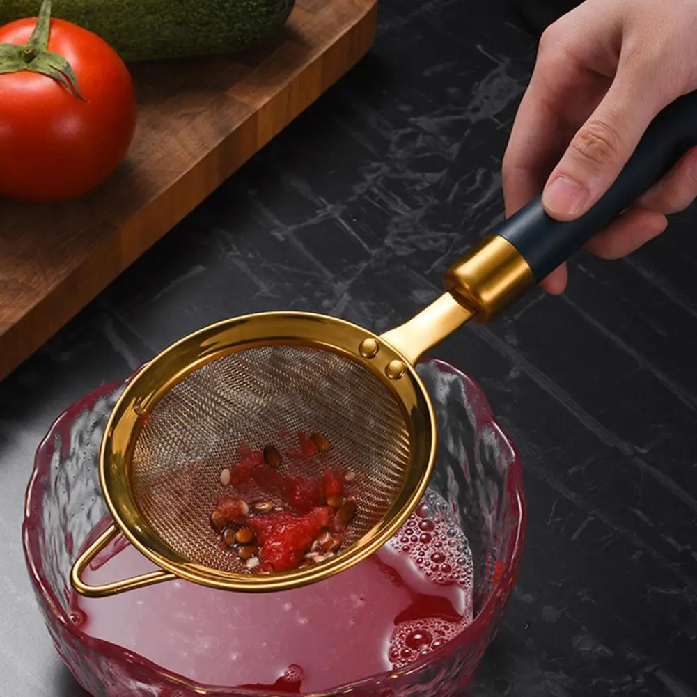 

Прочный фильтр для муки, устойчивый к падениям, гладкая поверхность, кухонный сетчатый слив с одним крючком для дома