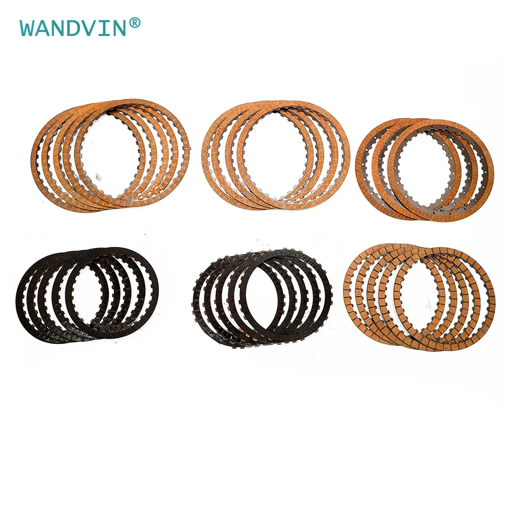 

A6MF1 A6MF2 6F24 Automatic Transmission Clutch Plates Friction Kit For Hyundai 4WD JEEP Compass 2010-ON WANDVIN W260880A