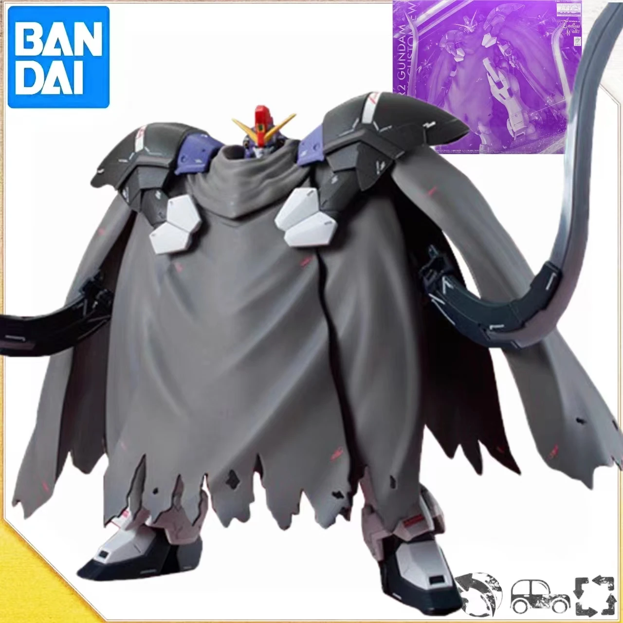 Bandal PB MG 1/100 аниме XXXG-01SR2 Sandrock на заказ, новый мобильный репортаж, сборка крыла Gundam, пластиковая модель, комплект, экшн-фигурки, игрушки