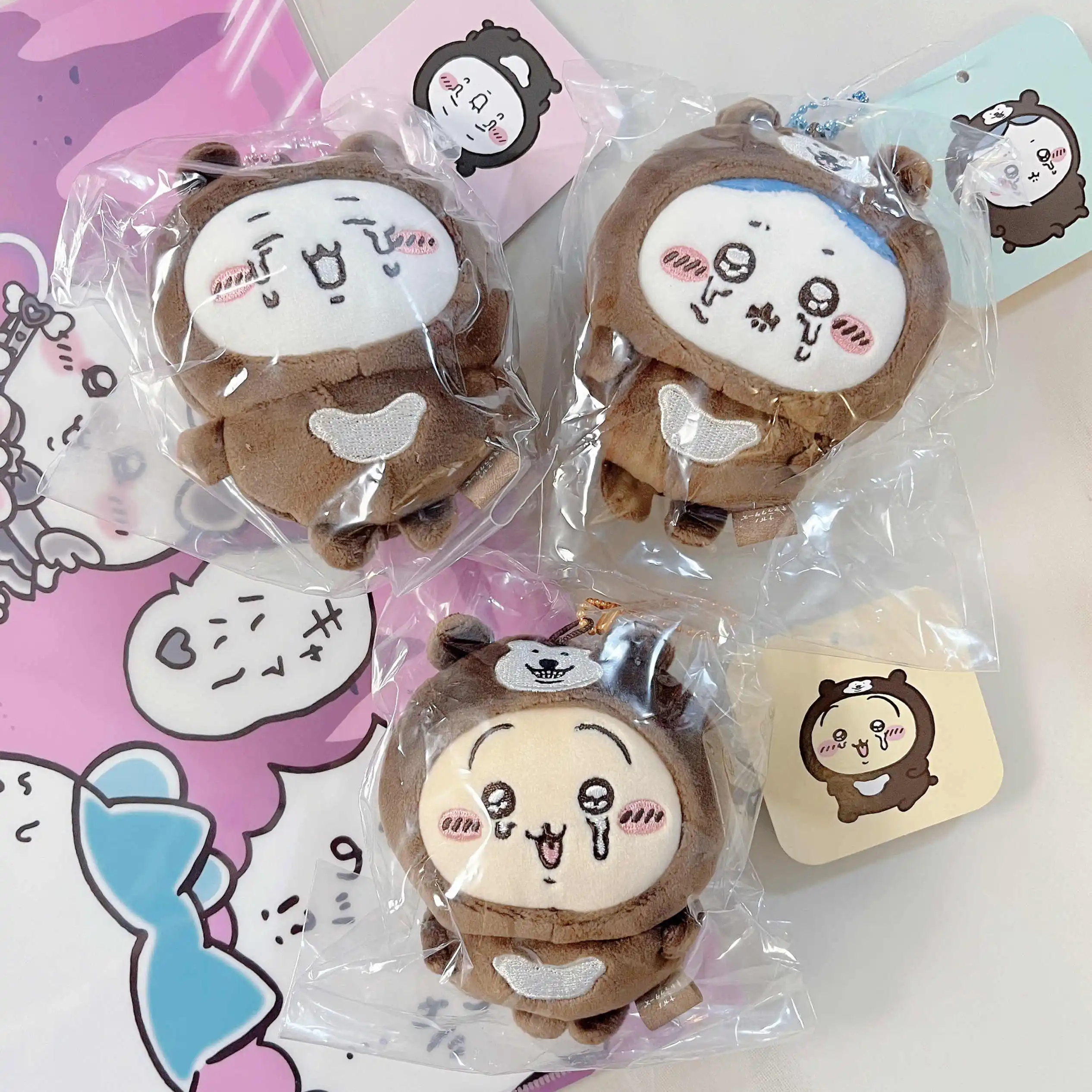 Новый кавайный милый японский малайский медведь Чикава совместный бренд