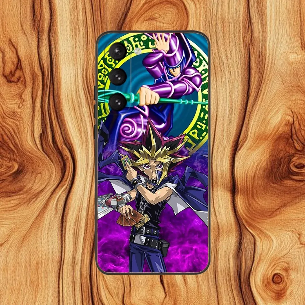 Чехол для телефона Game Yu-Gi-Oh Comic Samsung S 25 24 23 22 30 21 10 9 Ultra Plus Lite FE 4 5 G черный мягкий чехол