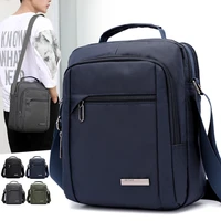 new 2022 fashion mens shoulder bags nylon casual messenger bag high quality man brand boys business tote handbag male bolsas