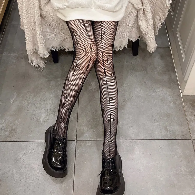 Women Sexy Fishnet Stockings Female Thigh High Socks Hot Erotic Mesh Pantyhose Lady Elastic Hollow Out Tights Girls Cosplay Sock |