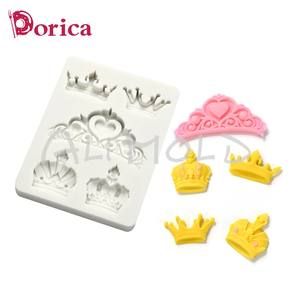 

Dorica 3D силиконовая форма для мастики корона