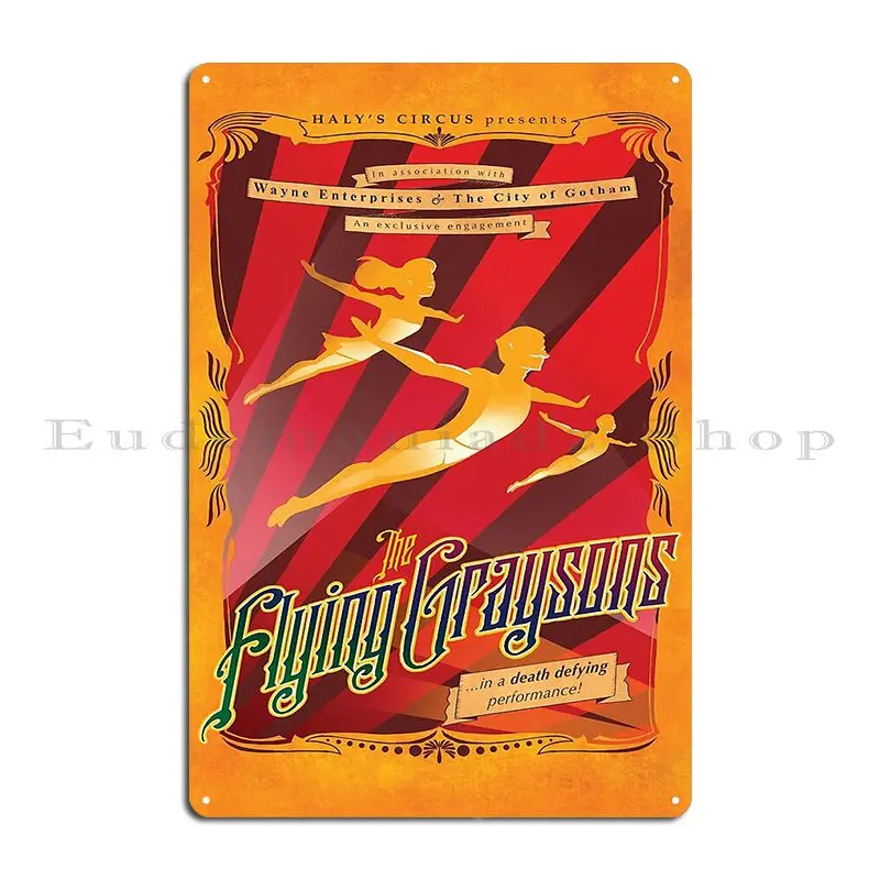 Металлическая табличка Летающие грейсоны