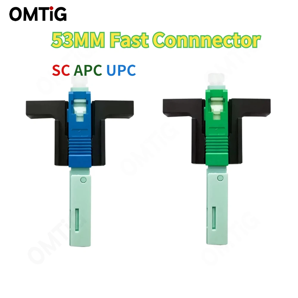 Новый 53 мм SC APC UPC SM Si волоконный коннектор FTTH холодный Быстрый самая низкая цена -