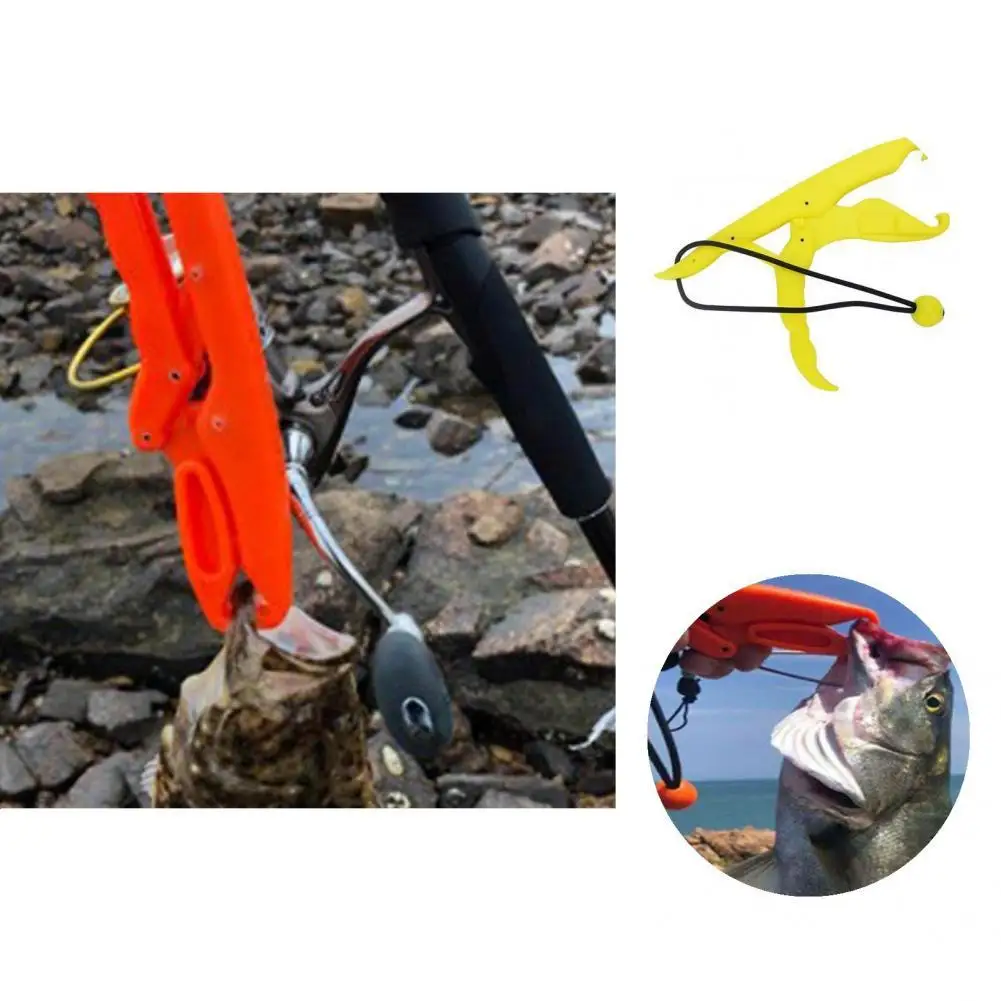 

Comfortable to Hold Red/Yellow Reliable Durable Fishing Gripper for Angling