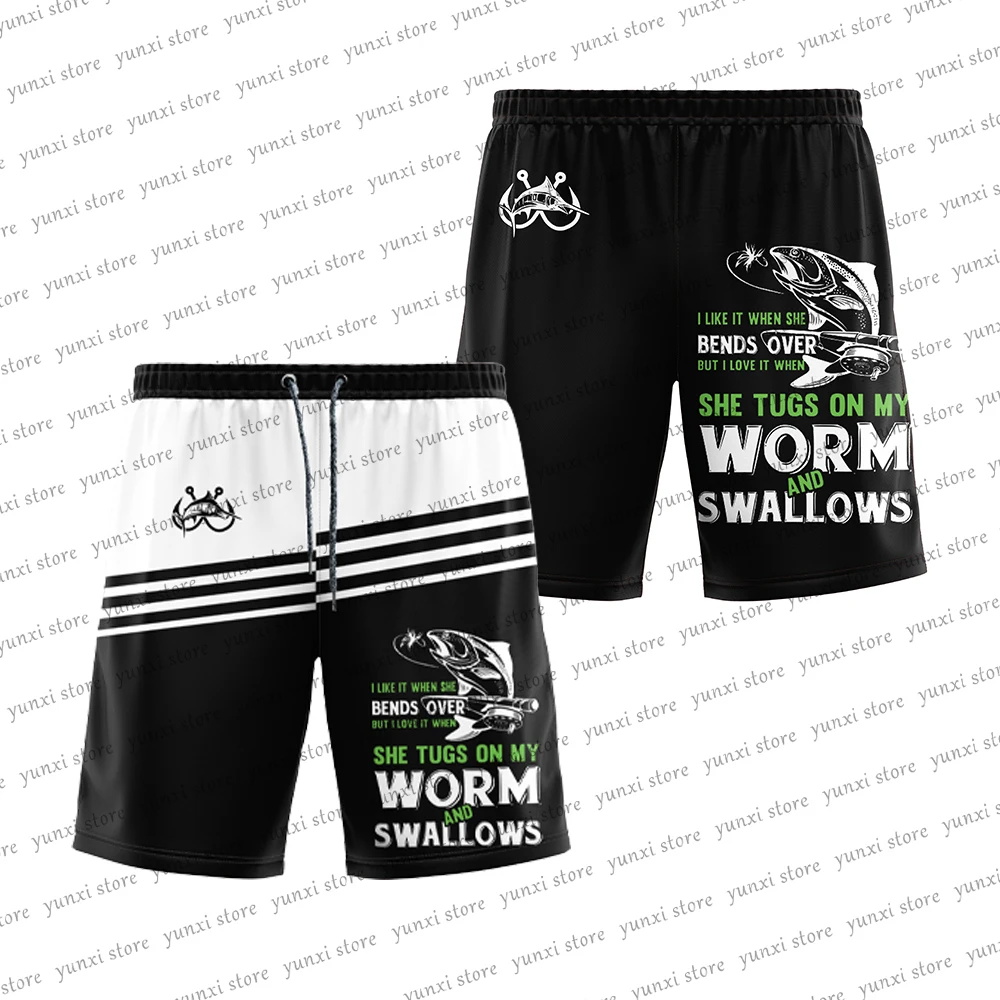 

Новинка лета 2022, мужские шорты для ловли окуня, повседневная одежда для улицы, штаны для фитнеса и бега, спортивные брюки, дышащие большие шо...