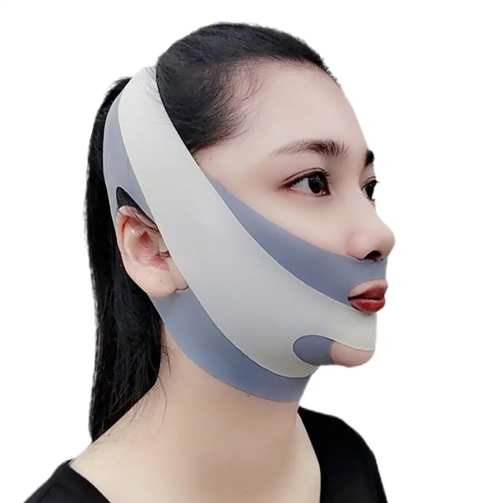 Бандаж V-образный для похудения лица редуктор лифтинга массажа подбородка