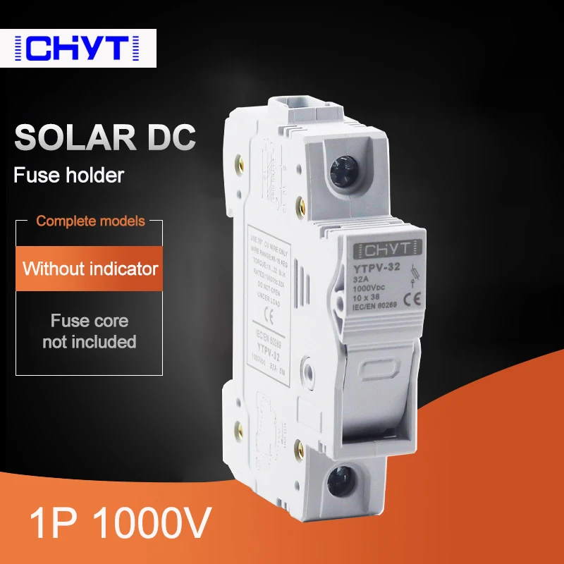 Держатель предохранителя для фотоэлектрической солнечной батареи постоянного