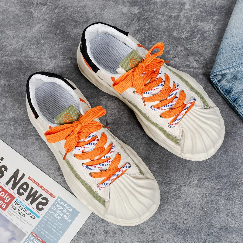 Casual Men Canvas Shoes Lace Up 