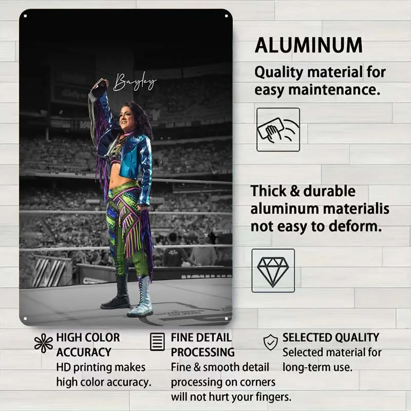 Металлическая вывеска Bayley спортивный постер украшение для гаража гостиная