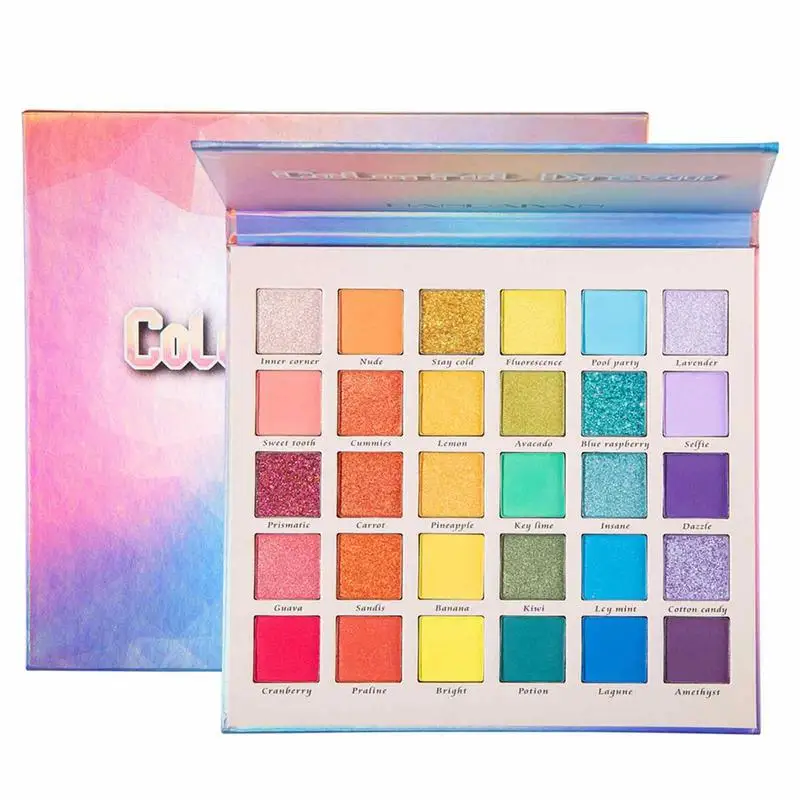 

Makeup Eye Shadow Lightweight Eyeshadow Palette 30-color Stage Make-up Dream Rainbow Palette