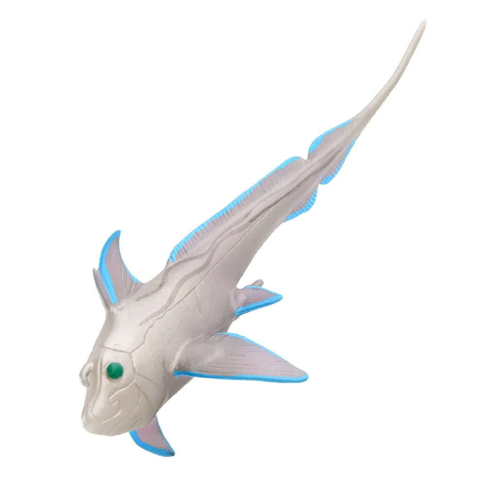 

Dinosaur Statue Realistic Fish Model Simulation Ratfish Figure Tank Decor Animal Toy Sculpture Sea Animals Mosasaur Mini Set