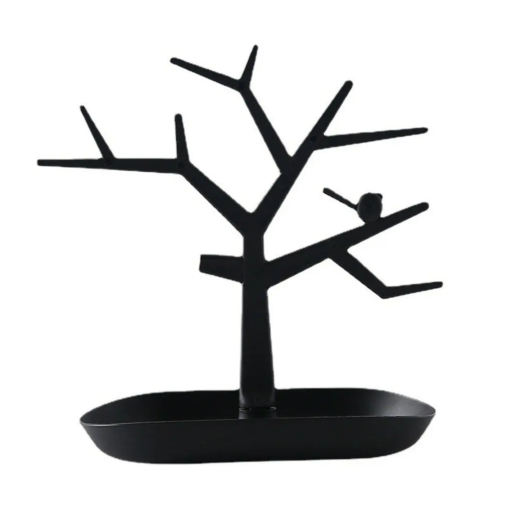 

Лидер продаж 2022, витрина в виде черного дерева, пластиковая подставка, органайзер для ювелирных изделий, держатель для ювелирных изделий, ак...