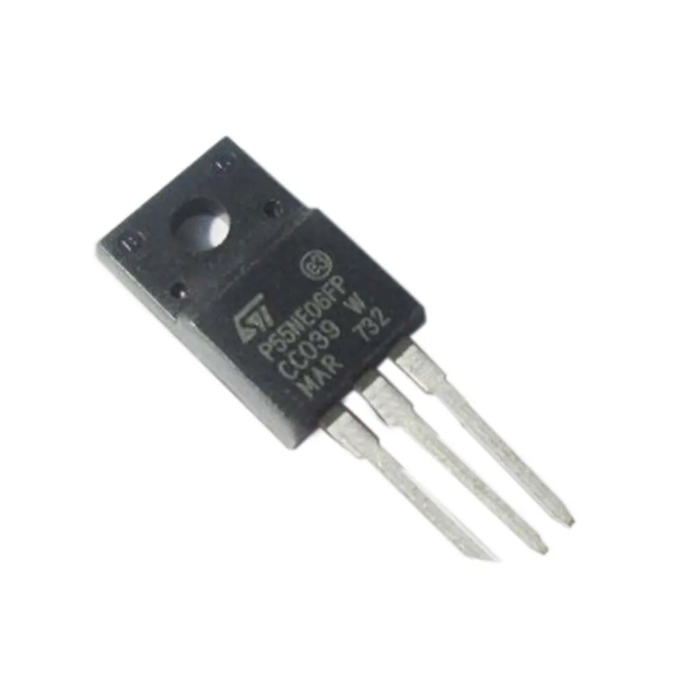 

10 шт./лот Новый и оригинальный P55NE06FP STP55NE06FP TO-220F 60V 30A