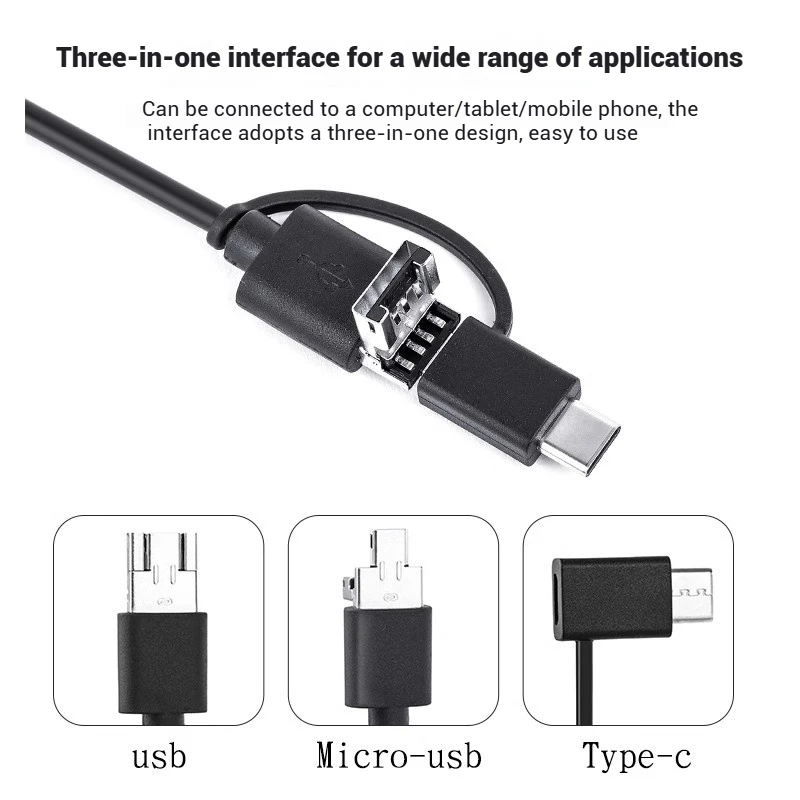 USB Бороскоп 4.9 мм NoEnName_Null