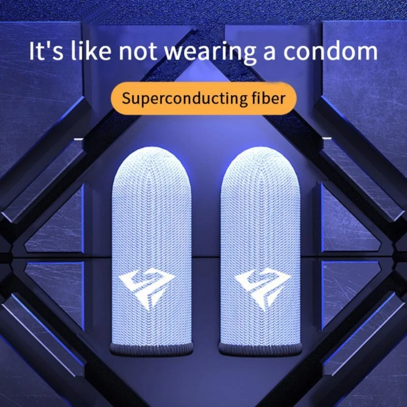 1 пара сенсорных варежек с защитой от пота рукавов для пальцев перчаток