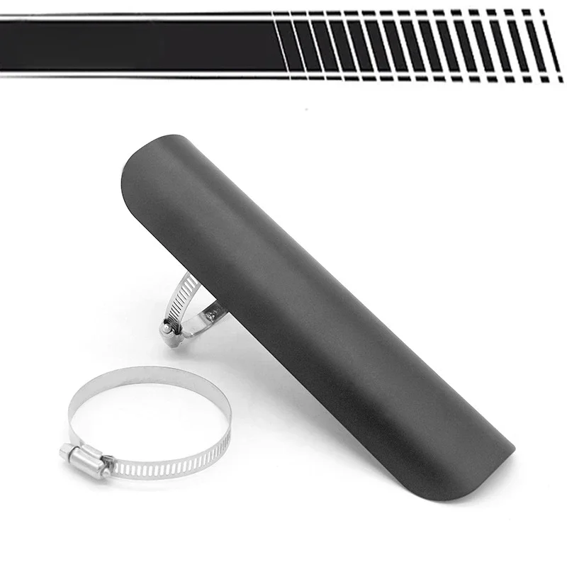 Модификация мотоцикла ретро глушитель выхлопной трубы теплозащитный экран