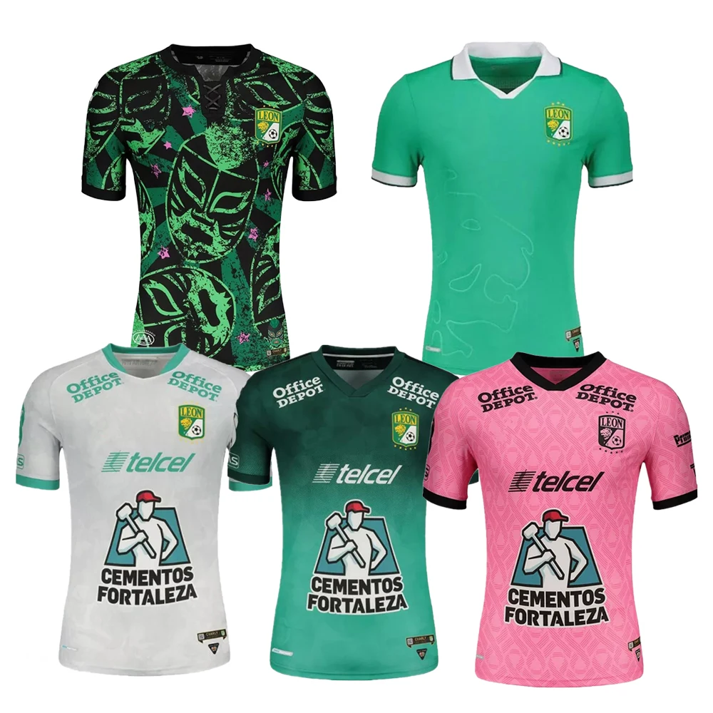

2021 2022 Liga MX Lion soccer jerseys W.TESILLO Angel MACIAS RAMOS M. CAMPBELL 21 22 Camiseta de Futbol football shirts