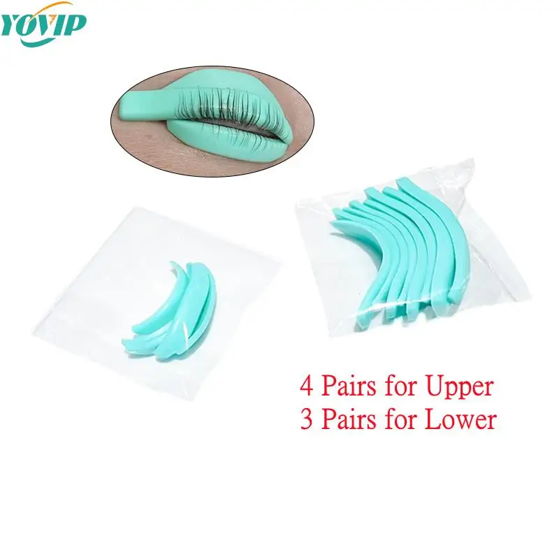 

7 пар, встроенная подкладка для ресниц