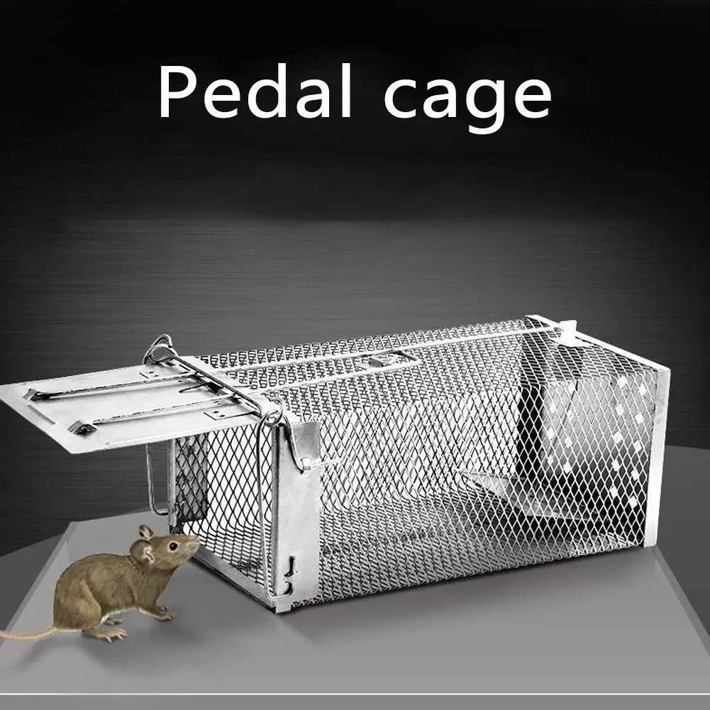 Клетка для живой ловли грызунов, мышей и вредителей с автоматическим контролем приманки.