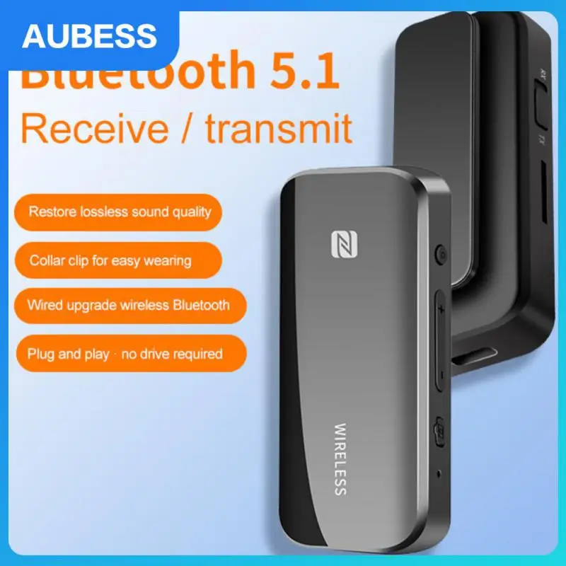 

Stereo Audio Nfc Tf Card Receiver 3.5mm Jack Handsfree Wireless Dongle Type C Charging 5.0 Aux Adapter 3.5mm