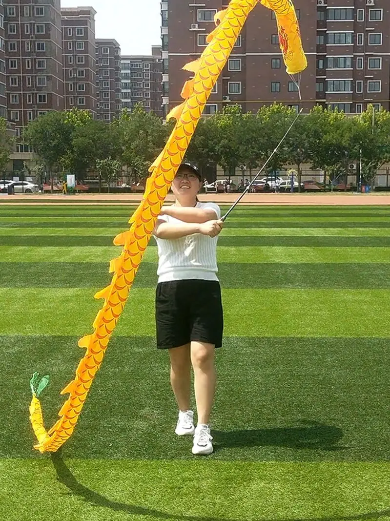 Лента для танцев китайского дракона 5/7/9 м