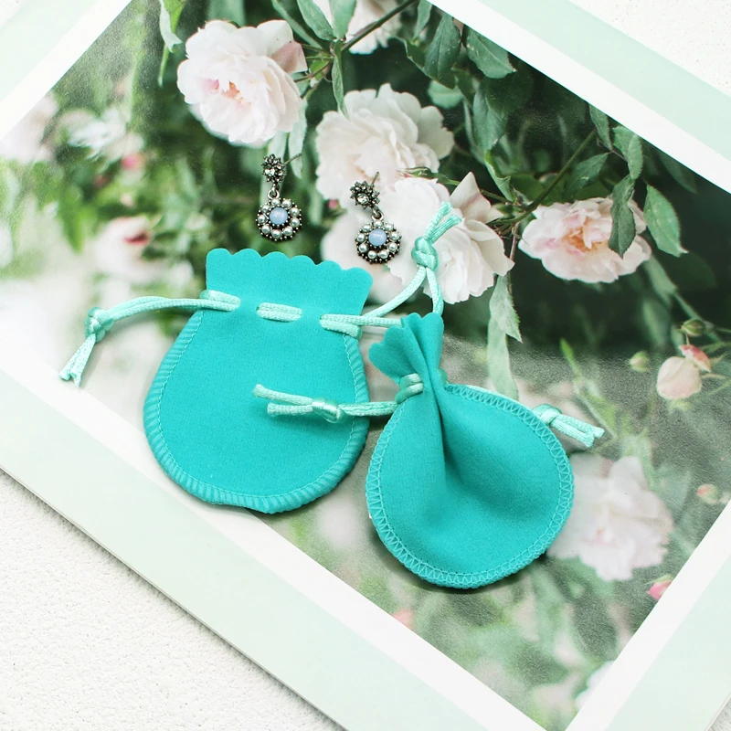 

Лидер продаж, односторонняя бархатная Тыква 7x9 см, 10 шт./лот, сумка из бархатной ткани, упаковка и дисплей для ювелирных изделий, можно настро...