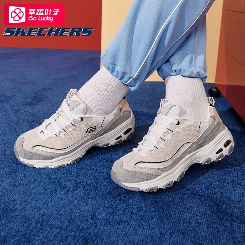 Skechers Женские кроссовки Fashion Повседневная обувь Ретро амортизирующая Panda