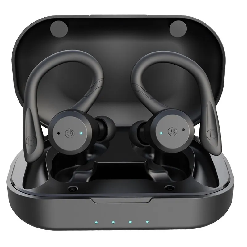 

20 Hours Play time Swimming Waterproof Bluetooth Earphone Dual Wear Style Sport Wireless Headset TWS Ipx7 Earbuds Stereo Sale