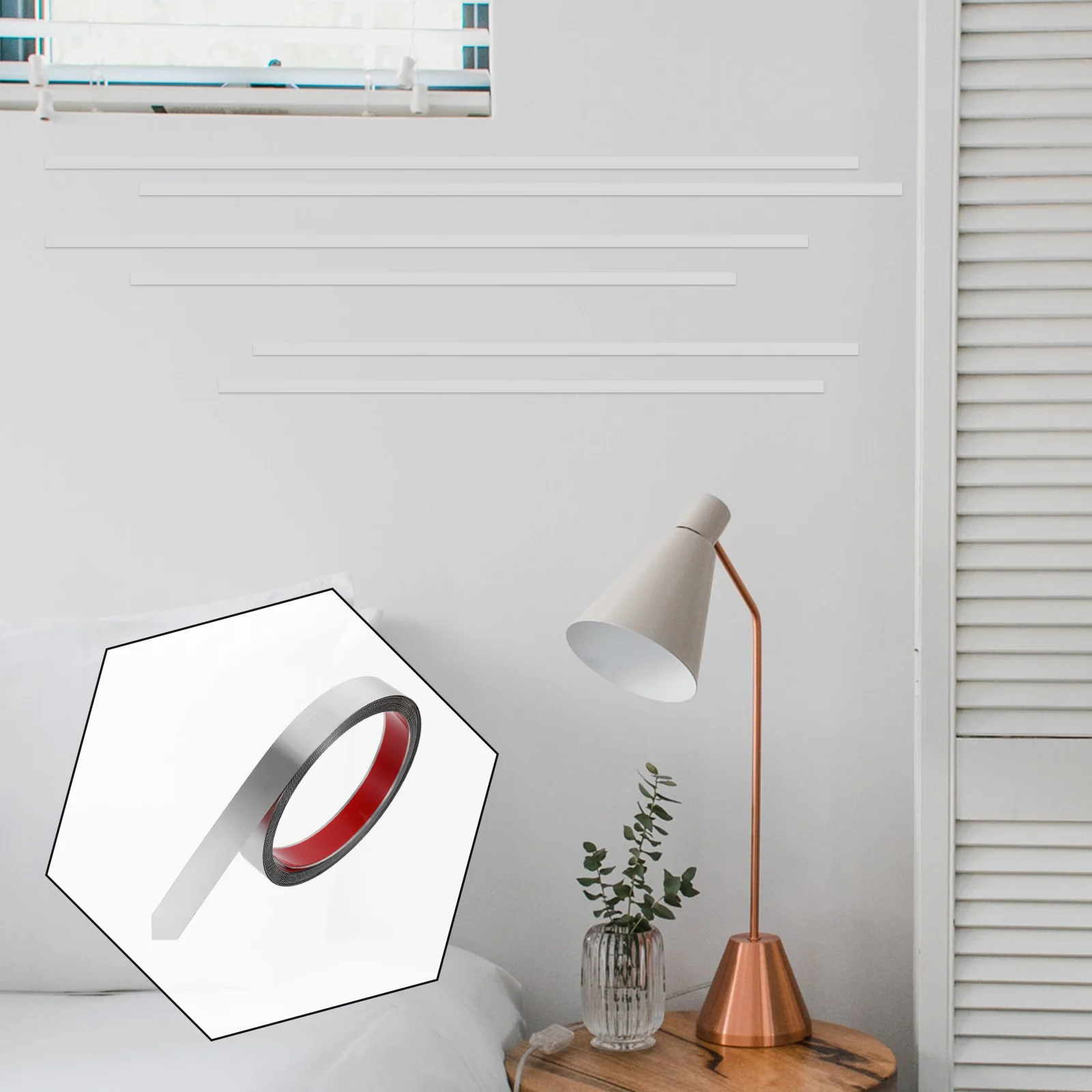 Декоративная полоса из нержавеющей стали наклейка на край плитки отделка