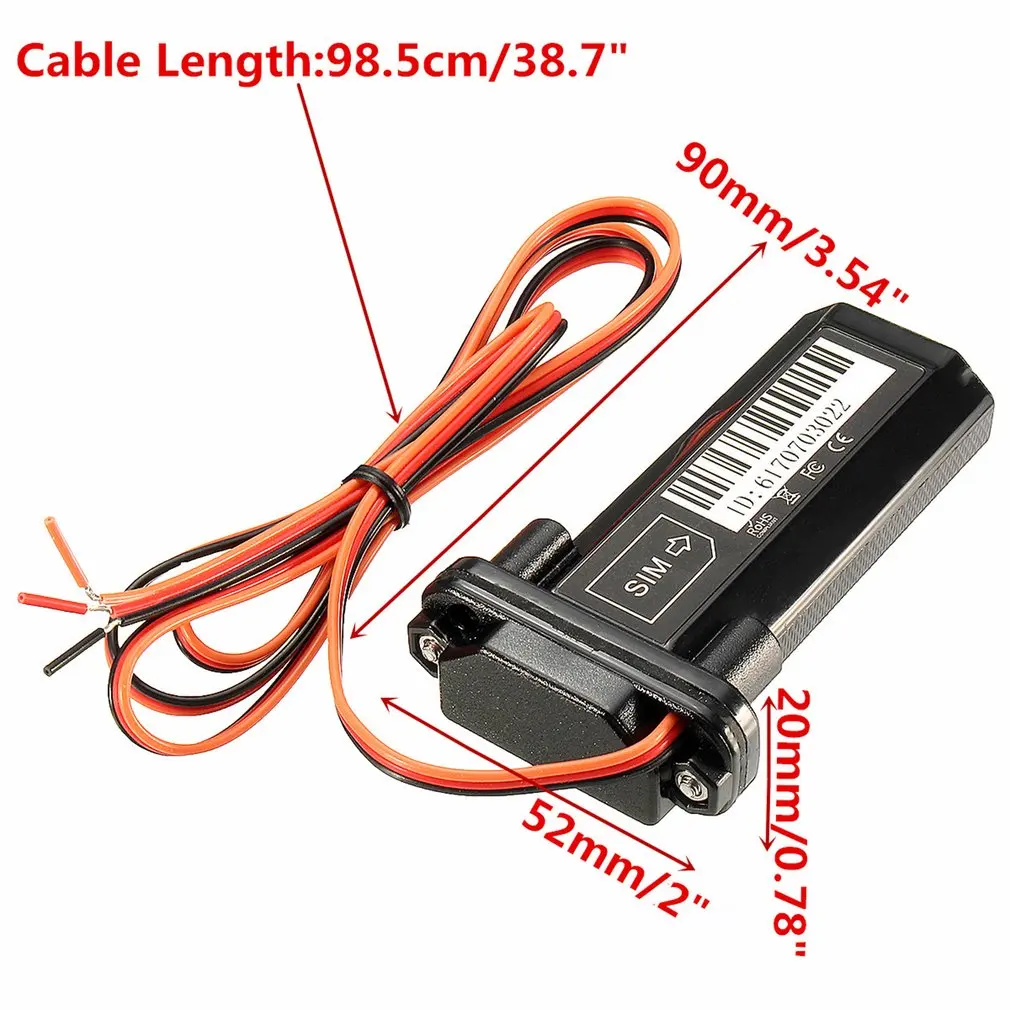 GPS-трекер Автомобильный водонепроницаемый 2G GSM SMS