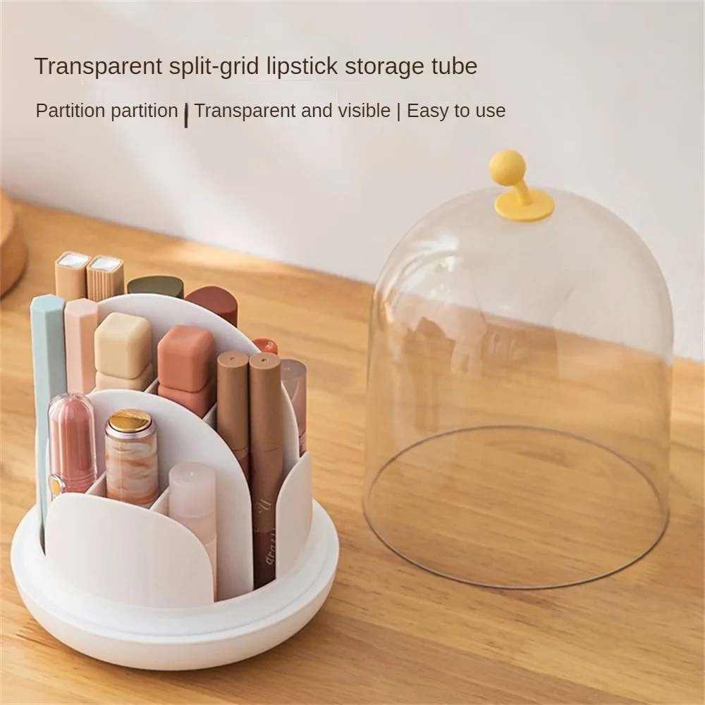 

Transparent Cosmetics Display Rack Multi-functional Lipstick Container Transparent Plastic Multi-function Desktop Manager