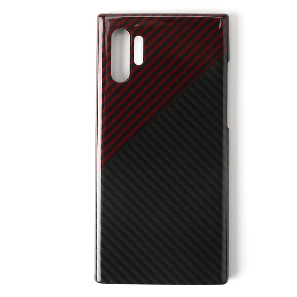 Real Carbon Fiber Phone Case For Samsung Galaxy Note 10 10Plus Aramid Ultra-Thin Lightweight Shell Back Cover for Note10 Pro