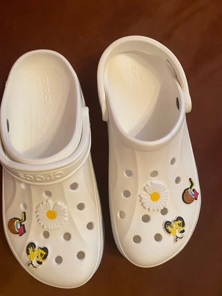 1 шт. обуви из ПВХ с рисунком марихуаны Шарм-аксессуары Радужный Флаг заглушка