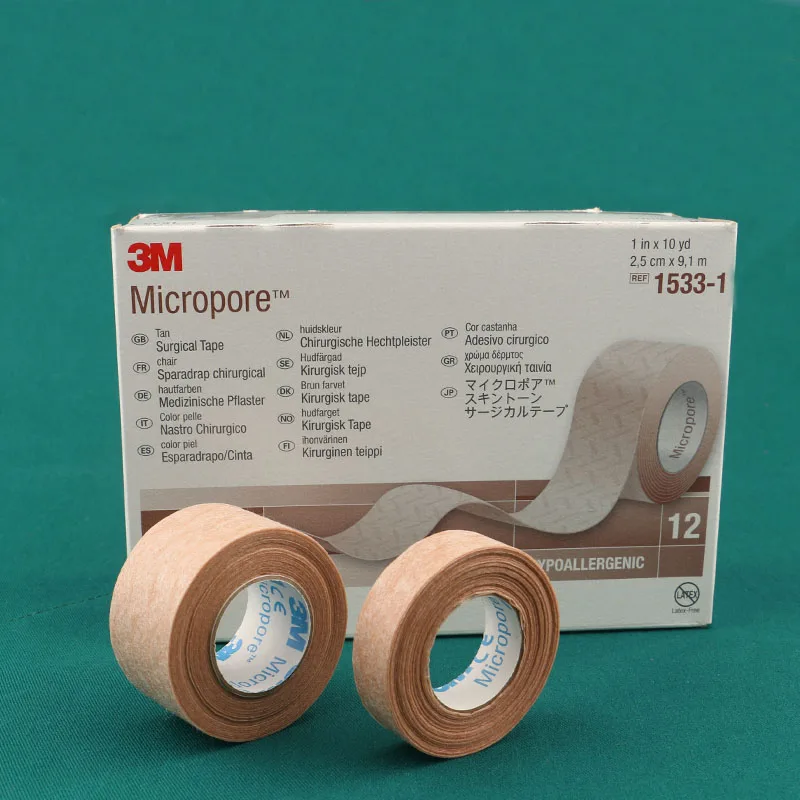 

Korea 3M Medical Tape Meat Skin Color Hypoallergenic Microporous Breathable Double Eyelid Sticker Wound Adhesive Paper