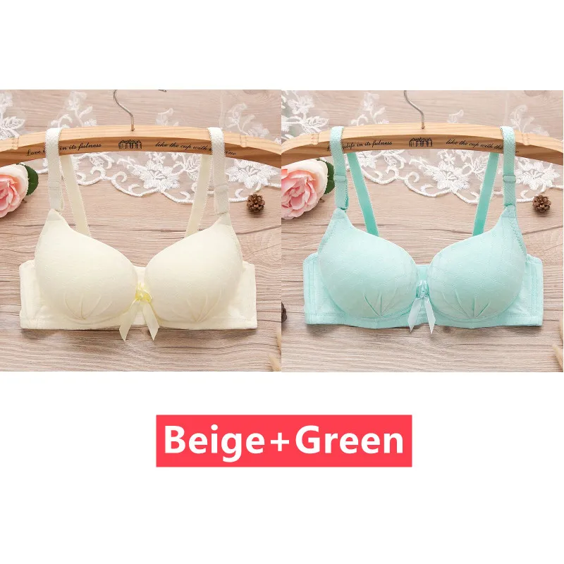 

2 шт., бюстгальтер для девочек-подростков