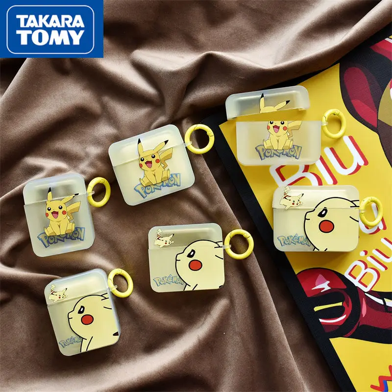 

TAKARA TOMY Pikachu AirPods 3 Case Apple AirPods 2 Cute Cover AirPods Pro Case IPhone Earphone Accessories Air Pod Drop Case