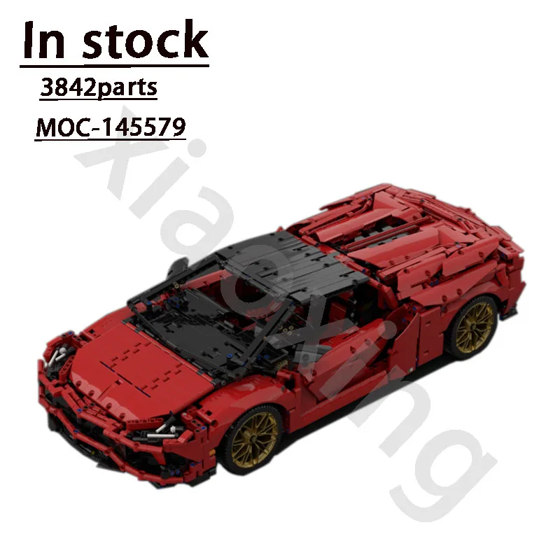 

Модель 42115 года, Классический гоночный автомобиль из фильма, совместимый с новой модели суперкара красного цвета, 3842 деталей, детская игрушка на день рождения, подарок