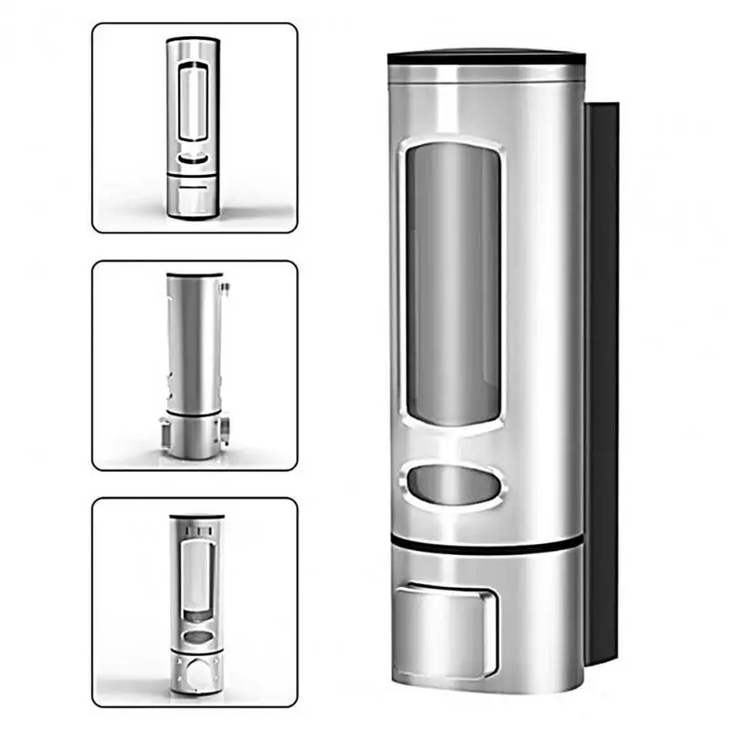 Одинарный/двойной настенный дозатор для мыла диспенсер шампуня и ванной