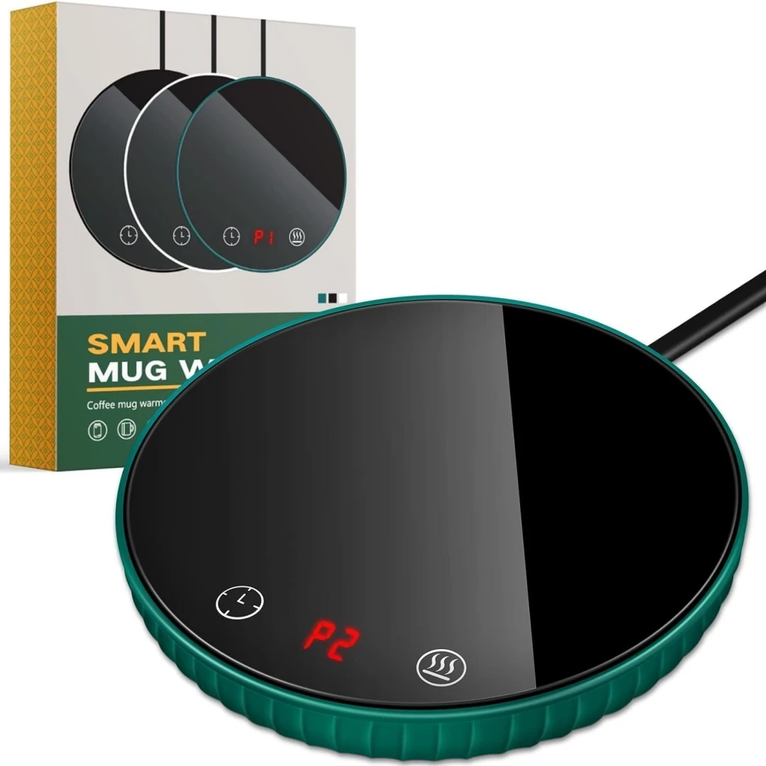 Подогреватель кофейных кружек с двумя настройками температуры таймер