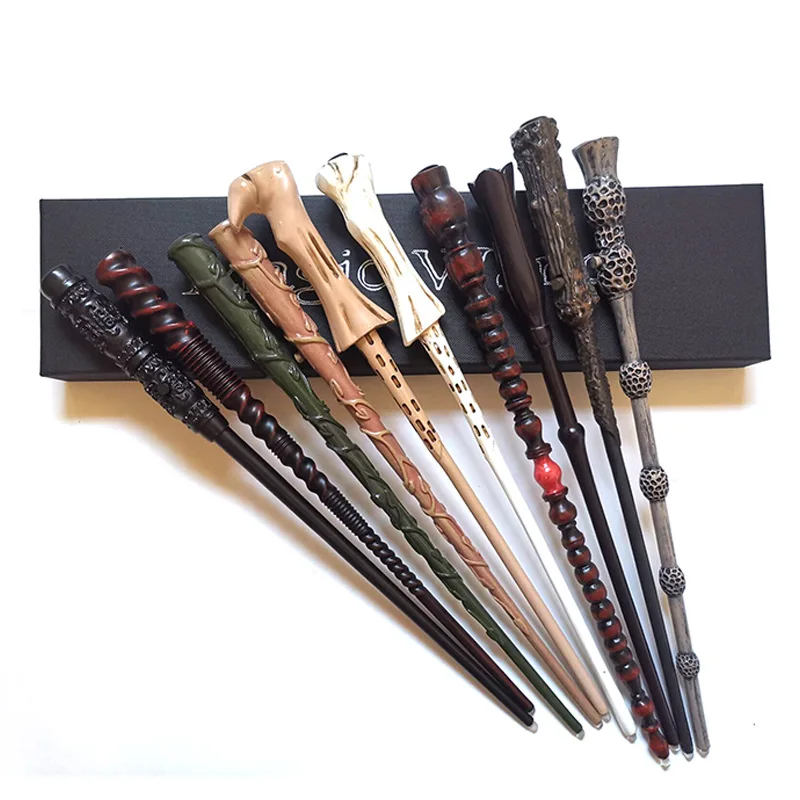 

Colsplay Voldemort Dumbledore Luna Bella Wand Magic Tricks Metal/iron Core Hermione Ron Cho Chang Magic Wands Adult Kids Toys