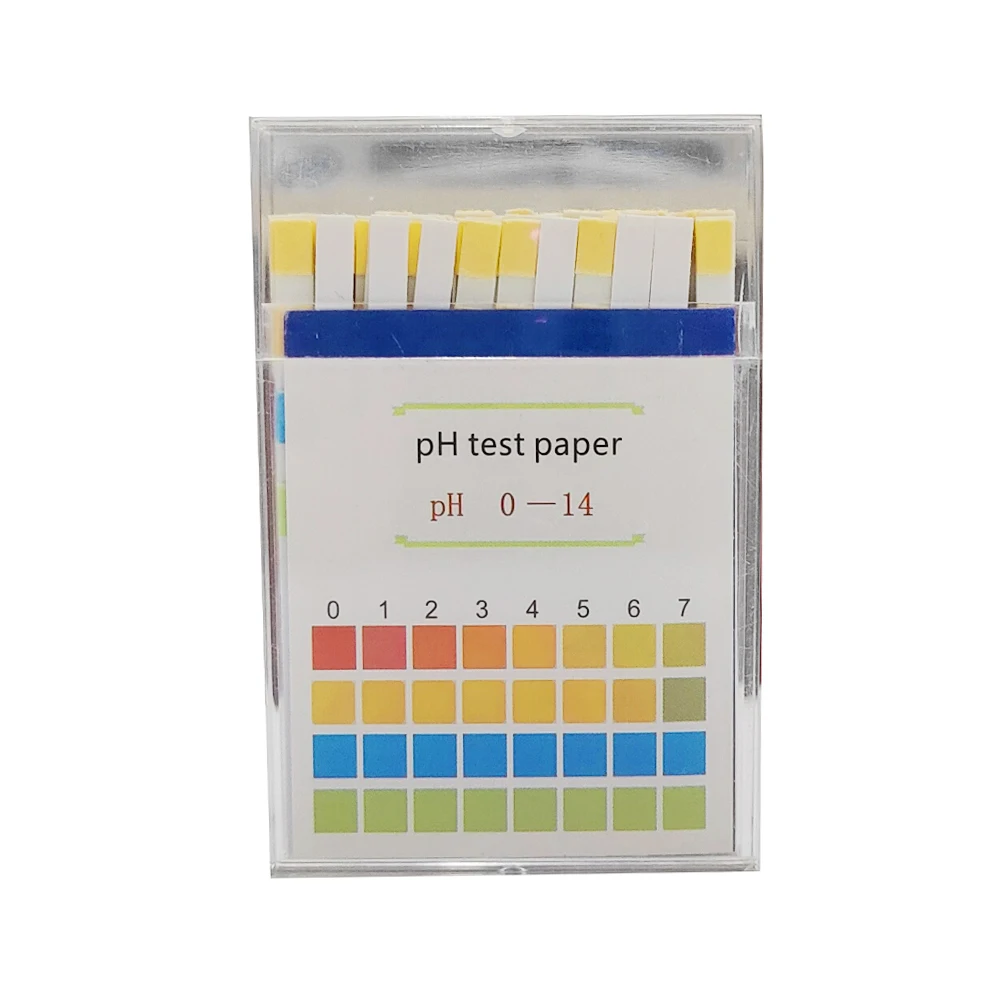 

100 шт. тестовая бумага для спа PH0-14, лабораторные бытовые тест-полоски для определения PH щелочной кислоты, научный тест лакмусовый тест, измер...