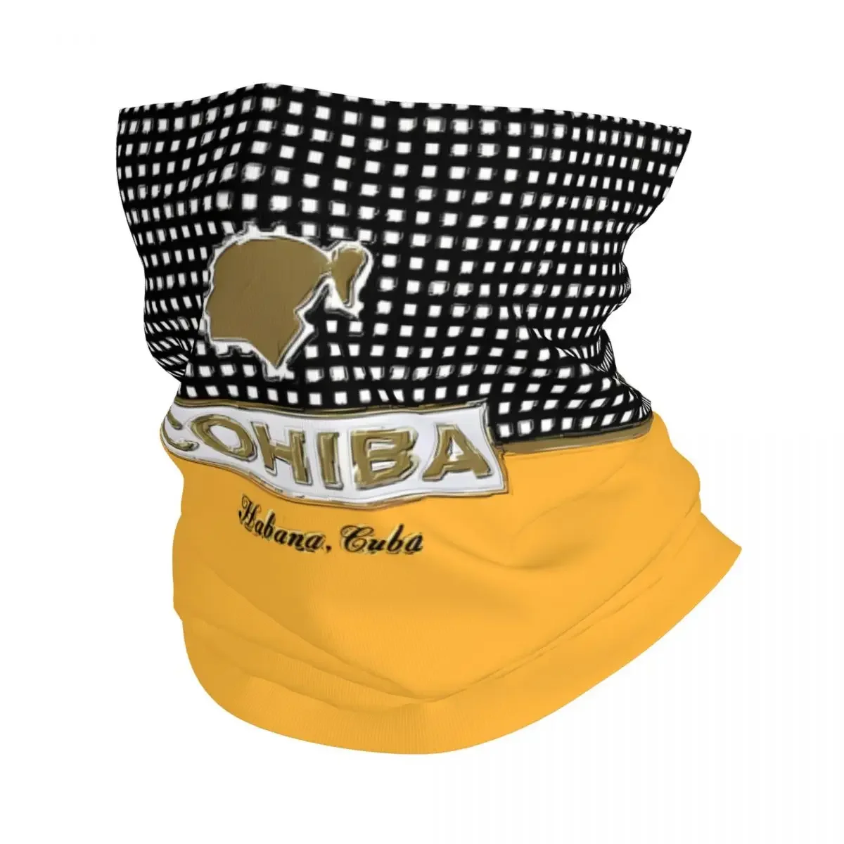 Шарф для девушек шейный платок маска лица из полиэстера